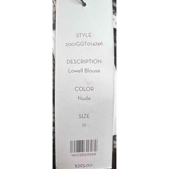 Veronica Beard Lowell Snake Print Silk Blouse & Tank NWT Size 0 - Picture 14 of 14